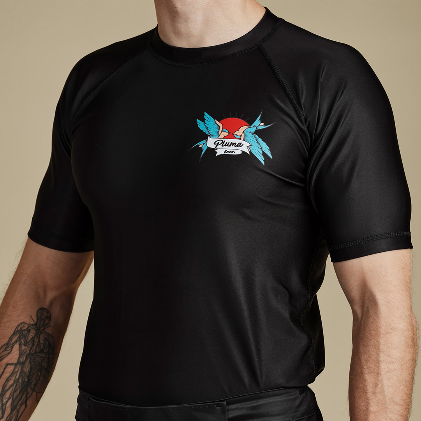 TWO BIRDS RASHGUARD SHORT SLEEVE